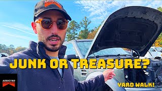 Taking A Stroll Though A Junk Yard - Rare Volvos, Rovers, BMWs & More - North American Pick n'Pull)\