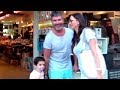 Simon Cowell And Family Beautiful In Blue