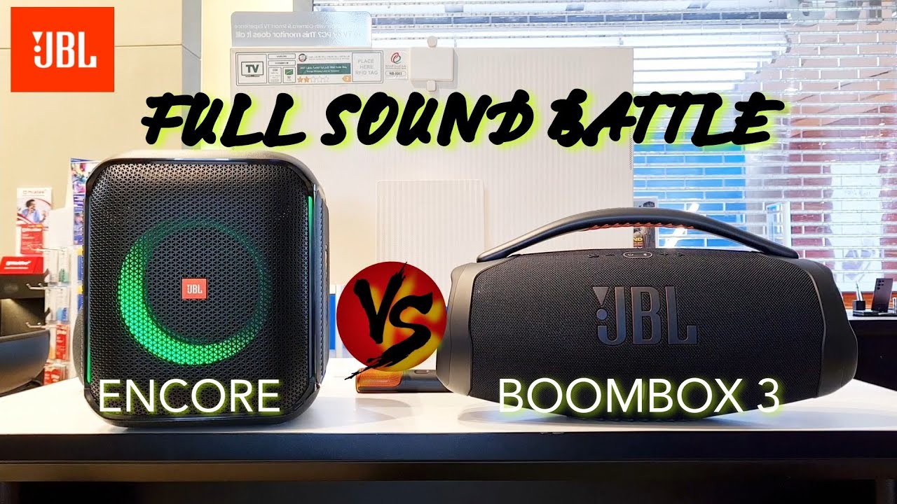 JBL Partybox 110 vs JBL Encore sound battle🔥🔥 