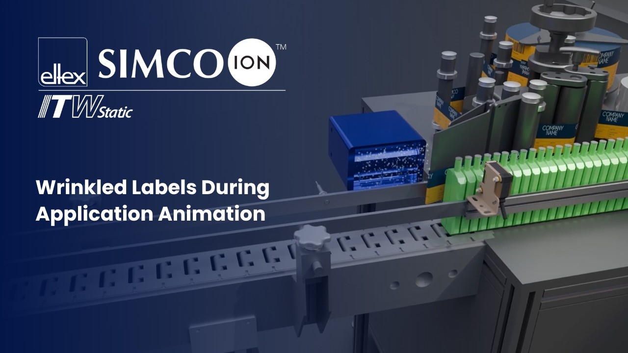 Wrinkled Labels During Application Animation - YouTube