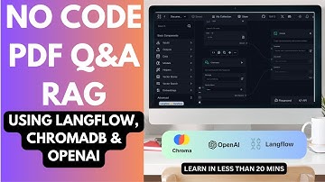 Build a Powerful PDF Q&A RAG System with Langflow, OpenAI & Chroma DB! (No Code/Low Code Tutorial)