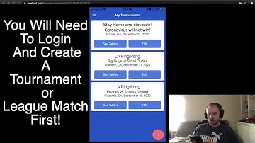 Live Stream Table Tennis with Scoreboard, using Live TT Scoreboard and StreamLabs