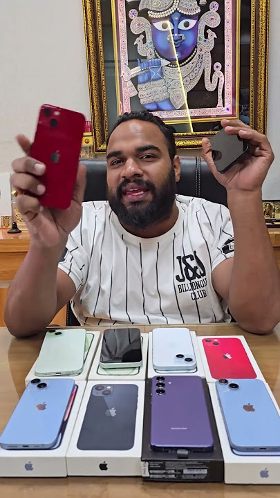 Iphone 13 256Gb,(Brand New Condition) at (Red & Black) ₹38,500 & ₹36,500