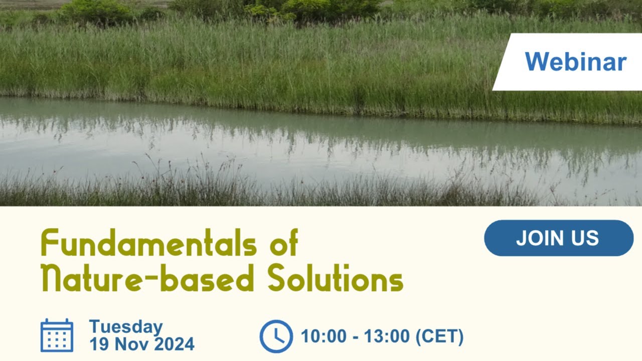 Introduction To The Nature based Solutions Concept And Examples Of 