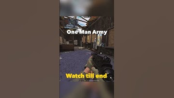 One Man Army - #codm #codmobile #callofdutymobile #shorts