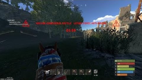 Horse glitch at outpost