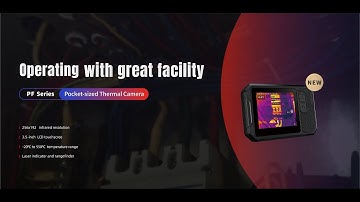 New Product introduction PF Series pocket-sized thermal camera