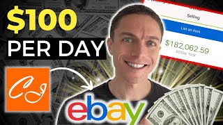 How To Dropship From CJ Dropshipping to eBay ($100/day)