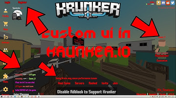 custom ui IN KRUNKER.IO