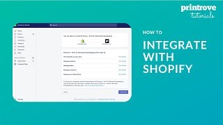 How to Integrate Printrove with Shopify | Printrove Tutorials