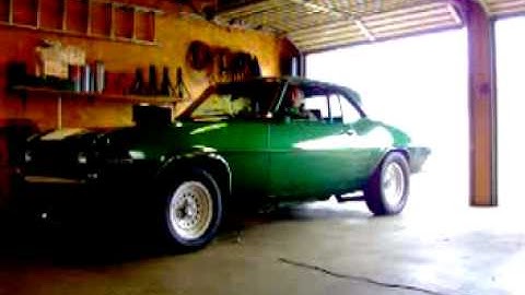 69 Camaro street car with 606HP through open headers