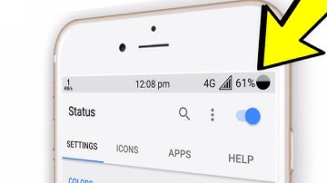 How to Change Status Bar icons without Root hindi