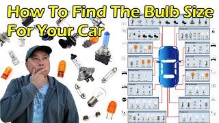 How To Find The Bulb Size For Your Car