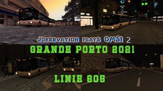 Jokervation plays OMSI 2 | Grande Porto 2021 | 605 | Bremen MAN A40 G CNG