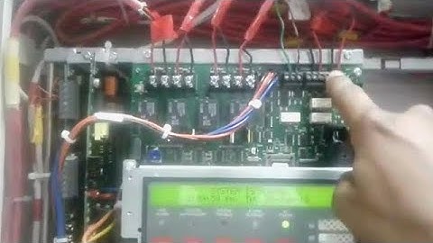 Addressable fire alarm with printer and pc connection simplex 4010