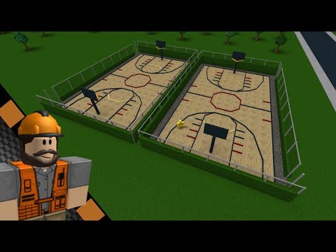 Roblox Welcome To Bloxburg Basketball Court Tutorial Youtube - roblox basketball park v2 1v1 challenge me 1 eund