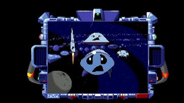 Super Space Invaders - Amiga - Advanced Game ending