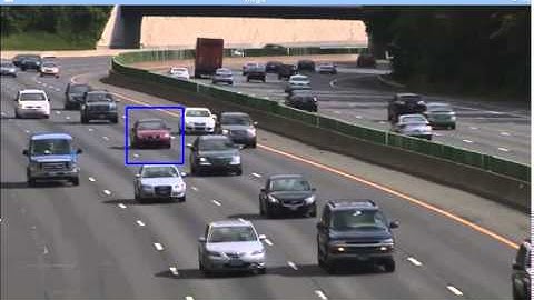 Traffic Tracking Car using OpenCV - Meanshift algo