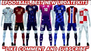 ALL 2025/26 UNRELEASED CLUB KITS in eFootball PES 2024
