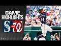 Mariners vs nationals game highlights 52624  mlb highlights