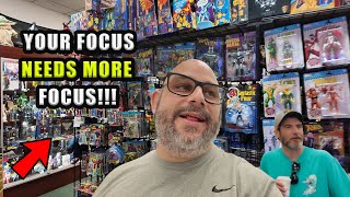 Let's Get Focused on My Needs! Toy Hunting and Filling up The Display