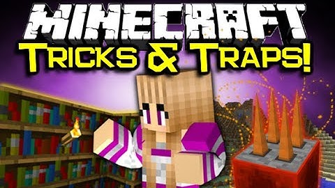 Minecraft TORCH LEVERS & MORE MOD Spotlight! - Secrets, And Traps! (Minecraft Mod Showcase)