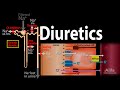Diuretics - Mechanism of Action of Different Classes of Diuretics, Animation