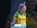 Fay Cowling brings in the first wicket for South Africa with her pin-point accuracy 🙌 #U19WorldCup