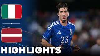 Italy vs Latvia | Highlights | U21 Euro Qualification - 2024