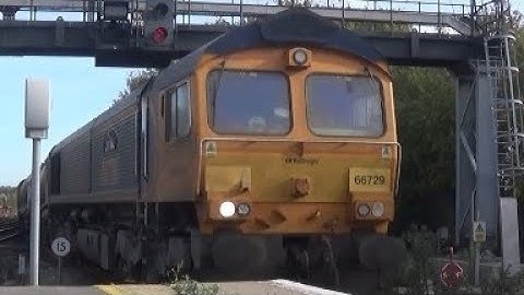 Gbrf 66729/66716 passes through Ramsgate on RHTT duty 23/10/18
