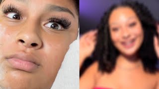 I waxed my face... GRWM full make-over