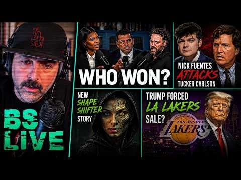BS Live: Candace Owens v Andrew Wilson + Nick Fuentes = Fed? + More Shape-shifters