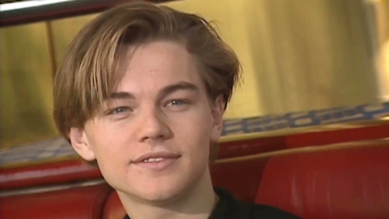1995 - Leonardo DiCaprio in Paris talking about co-writing and directing MTV Snippett
