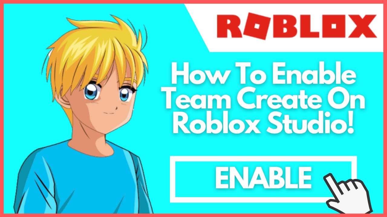 How to enable TEAM CREATE in Roblox Studio! (Updated) 