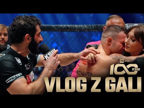 XTB KSW 100: Gala | Event - Obszerny Backstage | VLOG | (Chalidow, Bartosiński, De Fries, Ruchała)