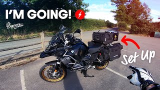 I&#39;M GOING and this is my Set Up | BMW R1250 GS ADVENTURE