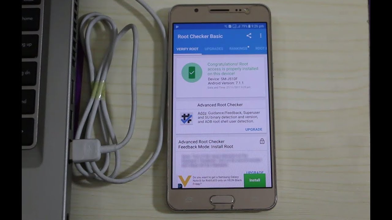How To Root Samsung Galaxy J5 (2016) Nougat 7.1.1 Easily! - Youtube