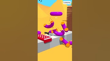 Satisfying slice Hard Level 100+ _Slice It All Game_Android Gameplay video #shorts