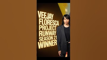 Veejay Floresca Project Runway! 3rd Filipino victory in 48hrs🏆🇵🇭 #VeejayFloresca #projectrunway