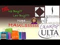 Makeup Hauls, A Low Buy Fail | Ulta Sephora Ofra e.l.f. Coloutpop | PalsLivesLife