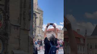 Oldest Operating Clock In The World: Prague Astronomical Clock shorts youtubepartner prague