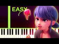 You are ladybug  miraculous the movie  easy piano tutorial