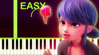 YOU ARE LADYBUG | Miraculous The Movie - EASY Piano Tutorial Resimi