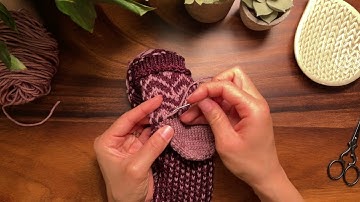 Duplicate Stitch for Knitting (Kestra Socks)