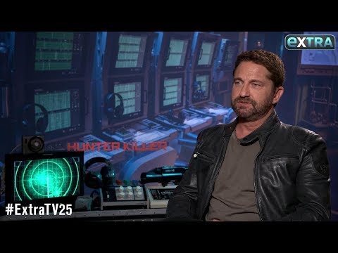 LOL! Gerard Butler Takes ‘Extra’s’ Submarine Pop Quiz