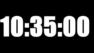 10 HOUR 35 MINUTE TIMER • 635 MINUTE COUNTDOWN TIMER ⏰ LOUD ALARM ⏰