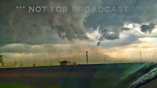 Brief Tornado In Hereford, Tx 4-22-15