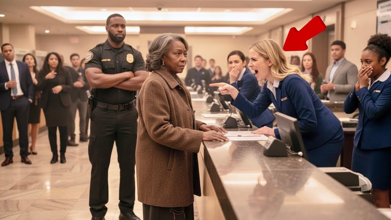 I was standing in line at my own bank when the front doors opened and a homeless woman shuffled in, her coat torn and her sneakers barely holding together. My colleague Clare leaned over and...
