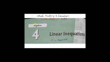 ICSE class 10 maths chapter 4 Linear Inequations exercise 4 Part 1 (Session 2023-24) #shorts