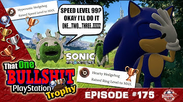 UPGRADING SPEED & RINGS TO LEVEL 99 FOR TROPHIES IS BS - SONIC FRONTIERS - TOBPT#175